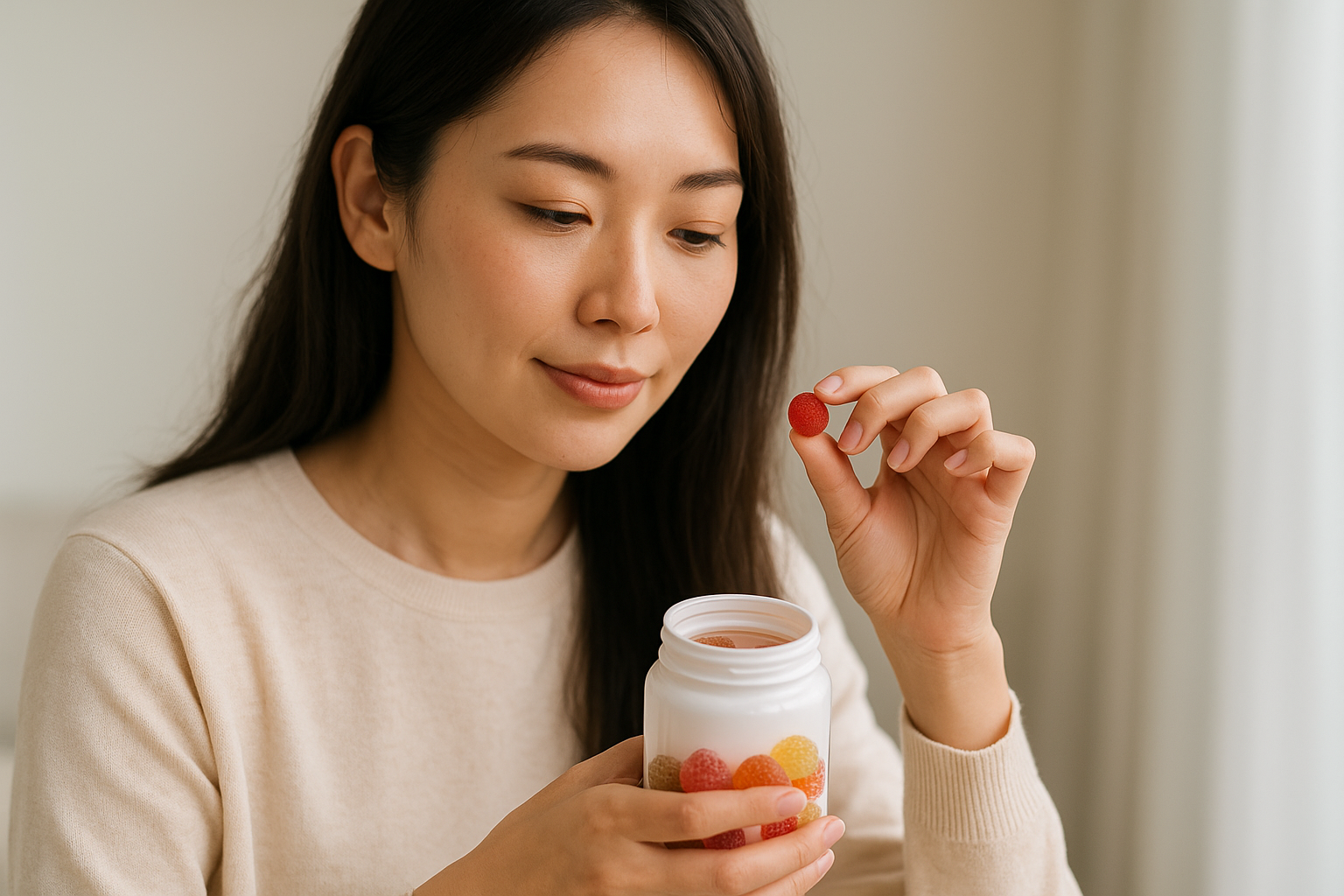 CBDグミの用量を決める（5〜10mgから）