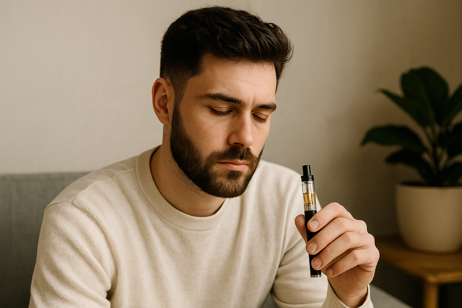 デバイス準備（充電・コイルにリキッドを浸透）